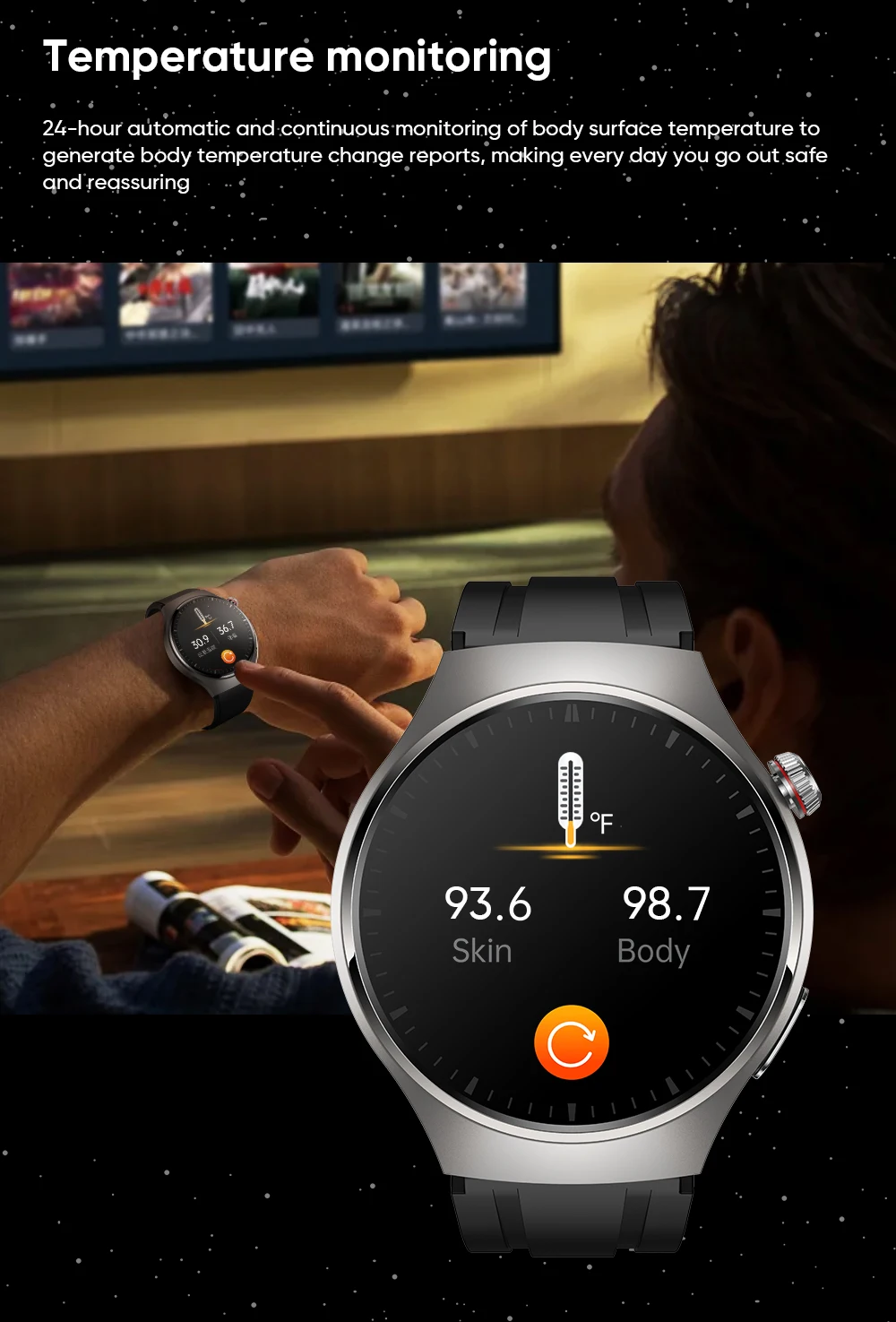Xiaomi Mijia-reloj inteligente ECG + PPG para hombre y mujer, pulsera con llamadas, Bluetooth, control del ritmo cardíaco y de la salud, Pantalla AMOLED HD, control del azúcar en sangre Xiaomi Mijia-reloj inteligente ECG + PPG para hombre y mujer, pulsera con llamadas, Bluetooth, control del ritmo cardíaco y de la salud, Pantalla AMOLED HD, control del azúcar en sangre