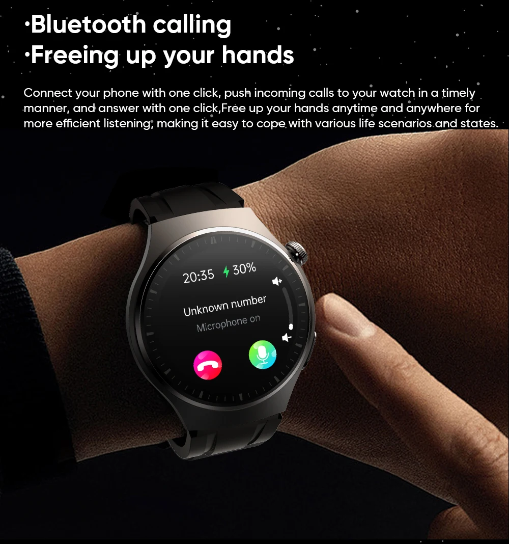 Xiaomi Mijia-reloj inteligente ECG + PPG para hombre y mujer, pulsera con llamadas, Bluetooth, control del ritmo cardíaco y de la salud, Pantalla AMOLED HD, control del azúcar en sangre