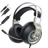 Audífonos gamer alámbricos con micrófono
