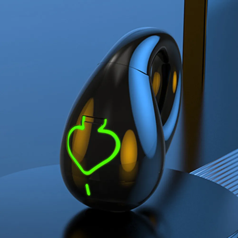 AX11-auriculares inalámbricos de conducción ósea, cascos IPX5 impermeables con Clip para una sola oreja, compatibles con Bluetooth 5,3, deportivos para jugadores AX11-auriculares inalámbricos de conducción ósea, cascos IPX5 impermeables con Clip para una sola oreja, compatibles con Bluetooth 5,3, deportivos para jugadores