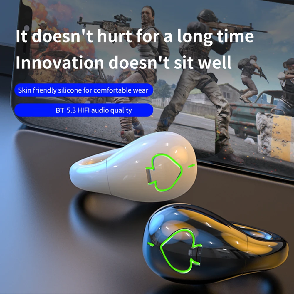 AX11-auriculares inalámbricos de conducción ósea, cascos IPX5 impermeables con Clip para una sola oreja, compatibles con Bluetooth 5,3, deportivos para jugadores AX11-auriculares inalámbricos de conducción ósea, cascos IPX5 impermeables con Clip para una sola oreja, compatibles con Bluetooth 5,3, deportivos para jugadores