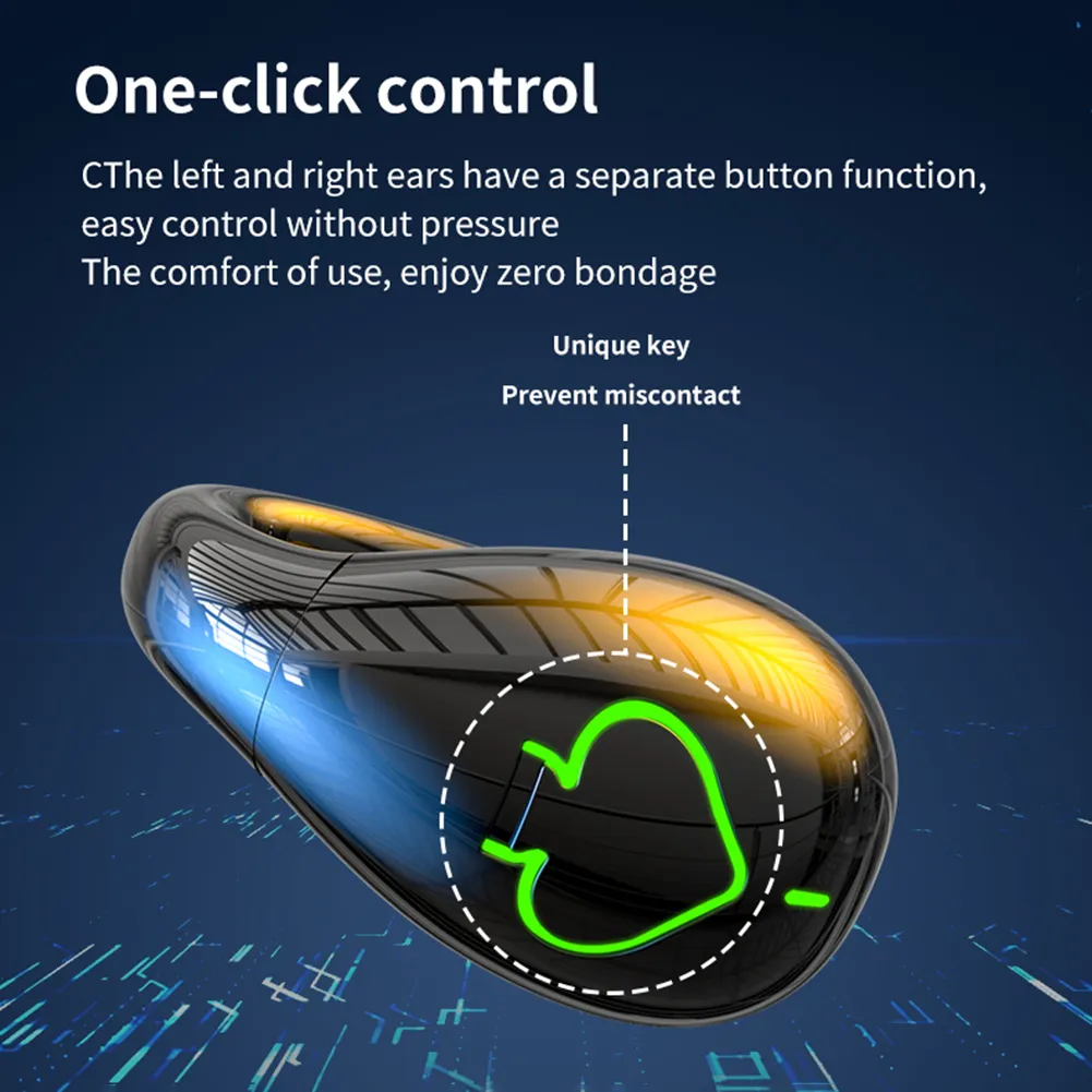 AX11-auriculares inalámbricos de conducción ósea, cascos IPX5 impermeables con Clip para una sola oreja, compatibles con Bluetooth 5,3, deportivos para jugadores AX11-auriculares inalámbricos de conducción ósea, cascos IPX5 impermeables con Clip para una sola oreja, compatibles con Bluetooth 5,3, deportivos para jugadores
