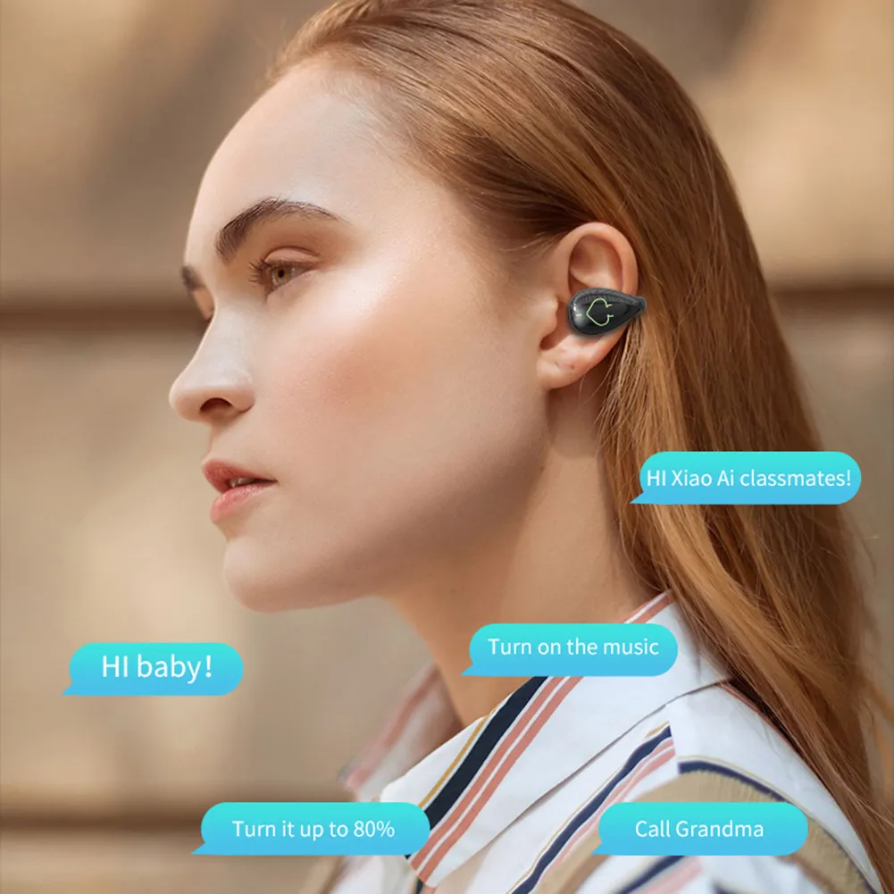 AX11-auriculares inalámbricos de conducción ósea, cascos IPX5 impermeables con Clip para una sola oreja, compatibles con Bluetooth 5,3, deportivos para jugadores AX11-auriculares inalámbricos de conducción ósea, cascos IPX5 impermeables con Clip para una sola oreja, compatibles con Bluetooth 5,3, deportivos para jugadores