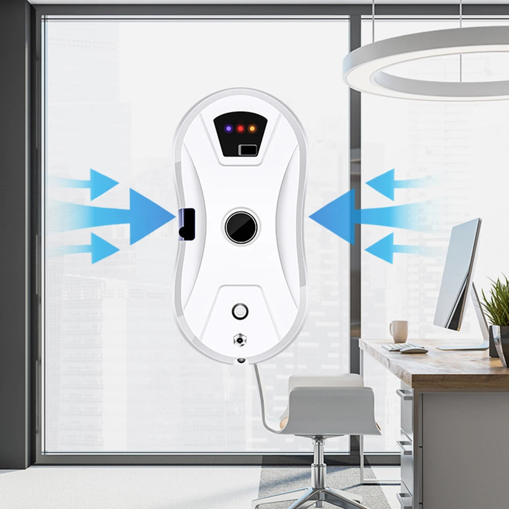 Robot de limpieza eléctrico para ventanas, limpiador de vidrio con PULVERIZADOR DE AGUA automático, limpiador inalámbrico para el hogar, electrodoméstico