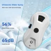 Robot de limpieza eléctrico para ventanas, limpiador de vidrio con PULVERIZADOR DE AGUA automático,