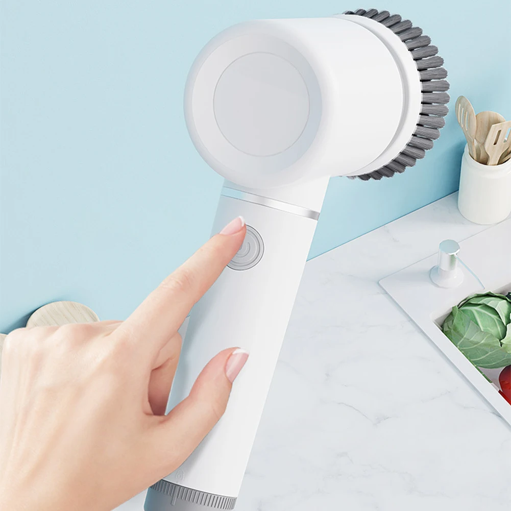 Cepillo de limpieza eléctrico inalámbrico para el hogar, cepillo para lavar platos, bañera, azulejo, limpiador de ventanas, Robot limpiaparabrisas de vidrio