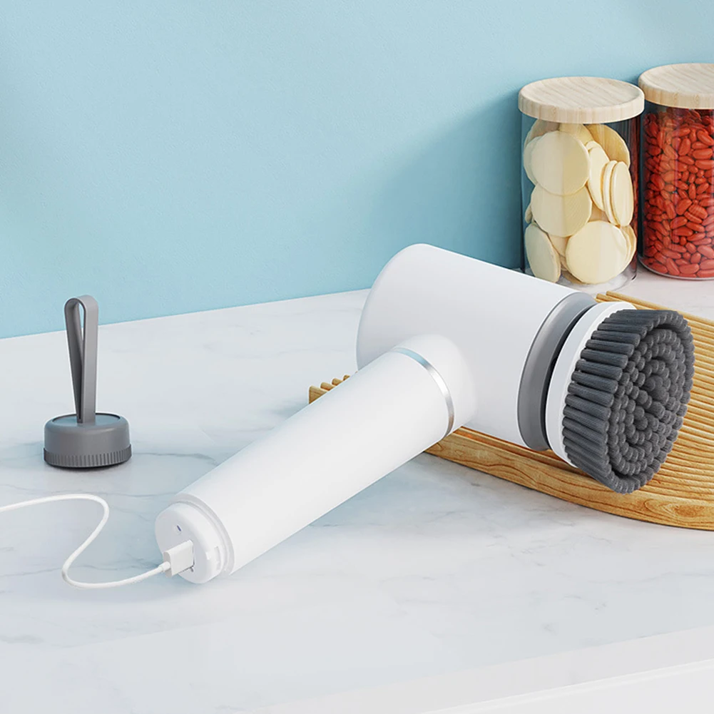 Cepillo de limpieza eléctrico inalámbrico para el hogar, cepillo para lavar platos, bañera, azulejo, limpiador de ventanas, Robot limpiaparabrisas de vidrio