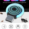 Repelente de plagas ultrasónico con luz USB, dispositivo electrónico para matar mosquitos