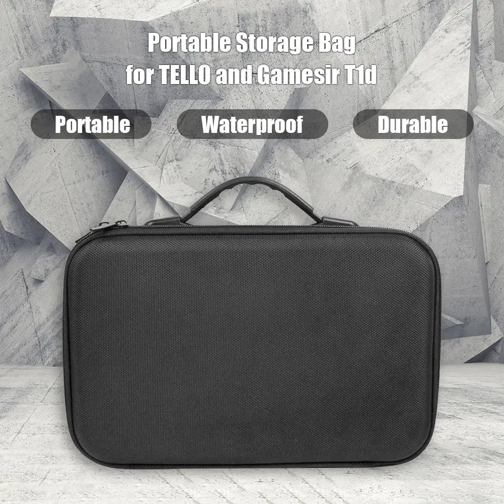 Estuche de hombro portátil impermeable para Dron DJI Tello Gamesir T1d, bolsa de almacenamiento, bolso de hombro profesional Estuche de hombro portátil impermeable para Dron DJI Tello Gamesir T1d, bolsa de almacenamiento, bolso de hombro profesional