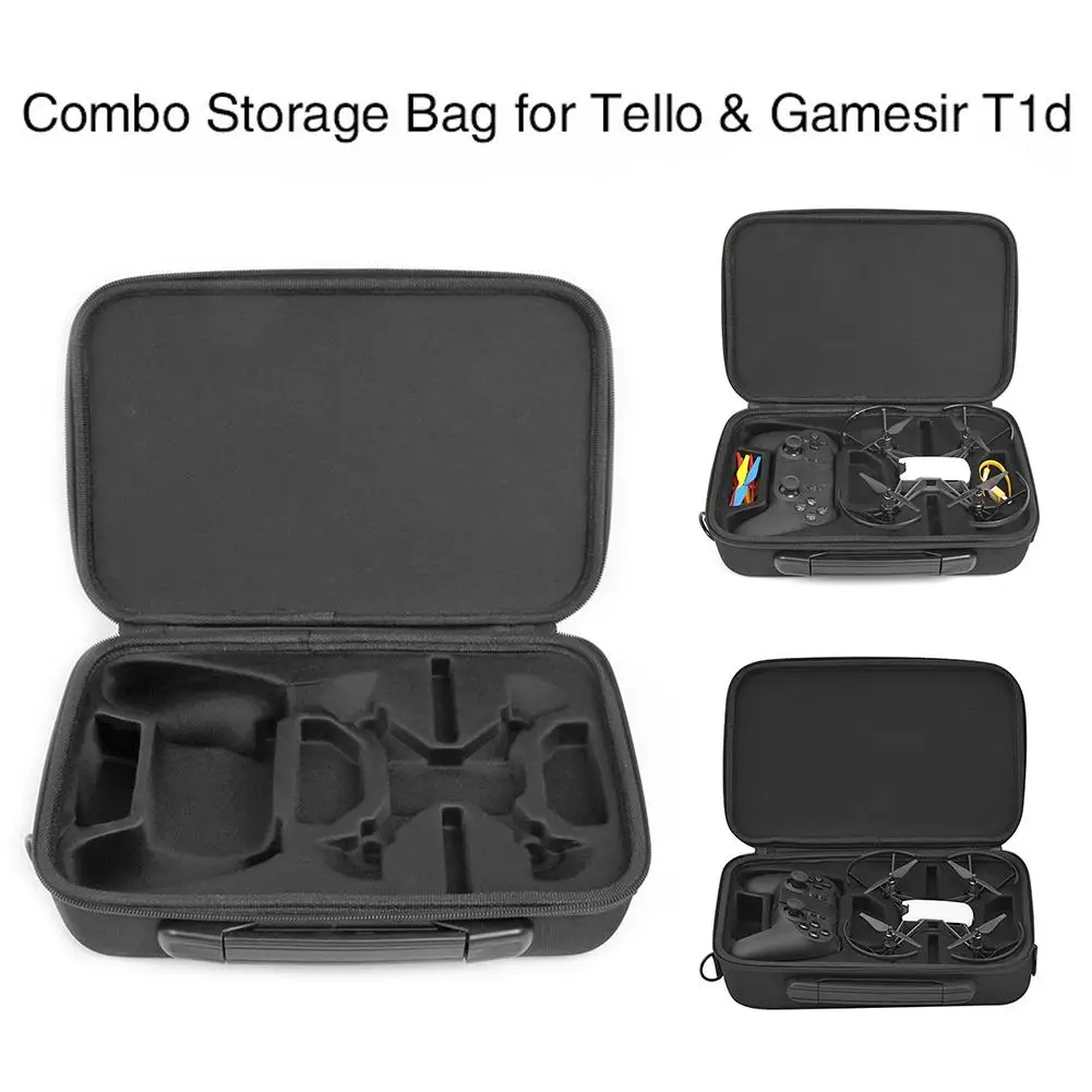Estuche de hombro portátil impermeable para Dron DJI Tello Gamesir T1d, bolsa de almacenamiento, bolso de hombro profesional Estuche de hombro portátil impermeable para Dron DJI Tello Gamesir T1d, bolsa de almacenamiento, bolso de hombro profesional