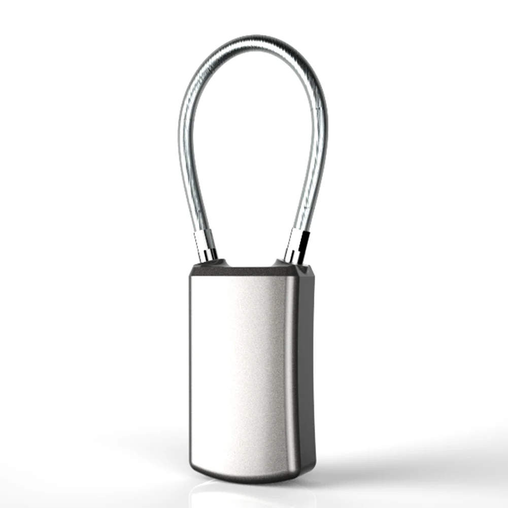 Candado electrónico con huella dactilar para el hogar, candado de seguridad inteligente sin llave, recargable por USB, para puerta de dormitorio y equipaje, nuevo, 2023