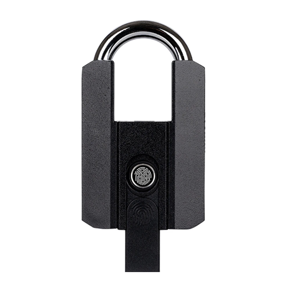 TTLock-candado inteligente con Bluetooth, dispositivo de cierre con huella dactilar, resistente al agua IP67, recargable por aplicación tipo C, desbloqueo remoto, para puerta de armario