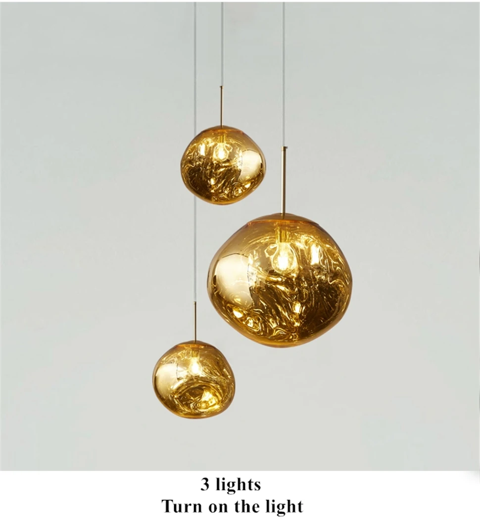 Luces colgantes LED de Lava para interiores, iluminación nórdica moderna y creativa para comedor, Loft, sala de estar ETC.