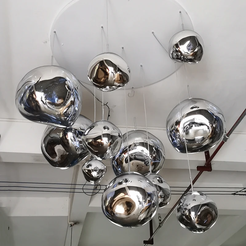 Luces colgantes LED de Lava para interiores, iluminación nórdica moderna y creativa para comedor, Loft, sala de estar ETC.
