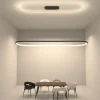 Lámpara de techo de diseño para comedor, luz Led minimalista, estilo nórdico, simplicidad moderna.