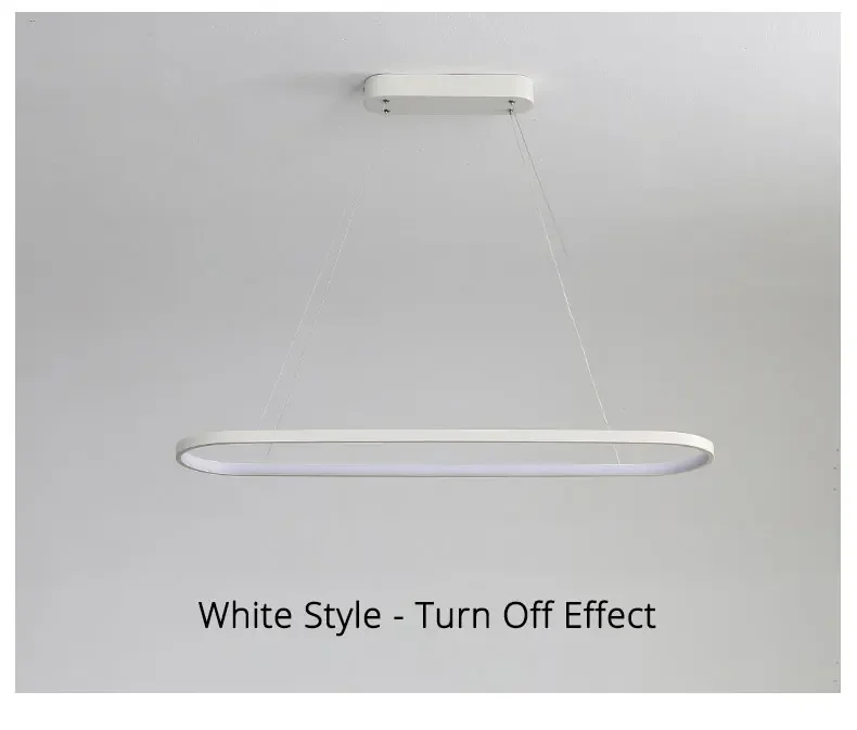 Lámpara de techo de diseño para comedor, luz Led minimalista, estilo nórdico, simplicidad moderna.