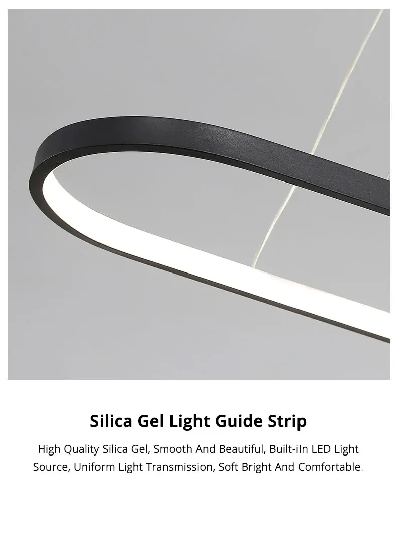 Lámpara de techo de diseño para comedor, luz Led minimalista, estilo nórdico, simplicidad moderna.