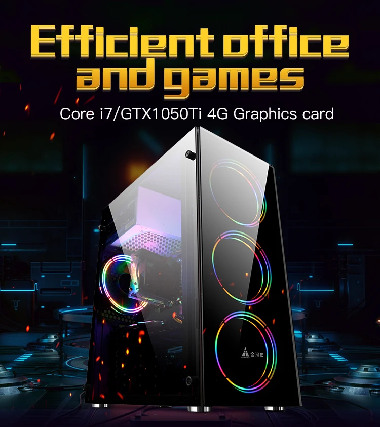 GTX950-juego de ordenador de escritorio para gamers, set completo de 32 GB de RAM y 512 GB de SSD, con procesador Core i7-6700 CPU GTX950