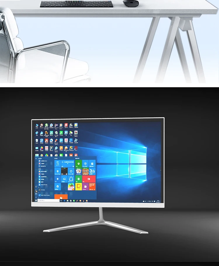 Ordenador de escritorio todo en uno para juegos, monitor de 19 pulgadas, i3 Intel Core, 8GB de RAM, sistema de teclado, Unite Pc, juego completo Ordenador de escritorio todo en uno para juegos, monitor de 19 pulgadas, i3 Intel Core, 8GB de RAM, sistema de teclado, Unite Pc, juego completo
