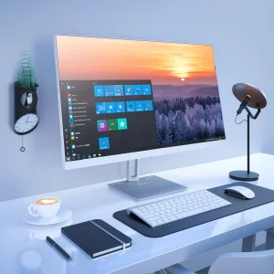 Ordenador de escritorio todo en uno, Intel Core i7, CPU, 256G, 512G, 1TB, SSD, Windows 10, 22 pulgadas