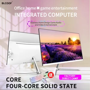 Ordenador de escritorio todo en uno con Windows 10, computadora de 19 pulgadas, core i3, oficina, hogar, PC.