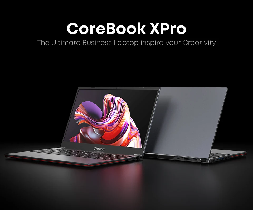 CHUWI-ordenador portátil CoreBook XPro, Notebook con procesador Core i5-1235U, 10 núcleos, pantalla FHD de 15,6 pulgadas, 16GB de RAM, 512GB de SSD, cuerpo metálico, con ventilador