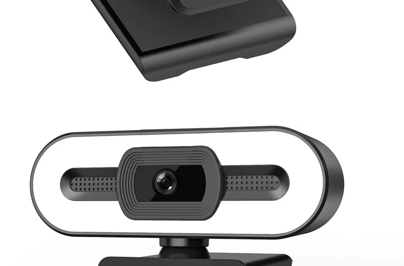 Cámara Web portátil 4K para ordenador, Webcam con transmisión en vivo, Flexible, Full HD, 2K, 1080P, con micrófono y Luz Cámara Web portátil 4K para ordenador, Webcam con transmisión en vivo, Flexible, Full HD, 2K, 1080P, con micrófono y Luz