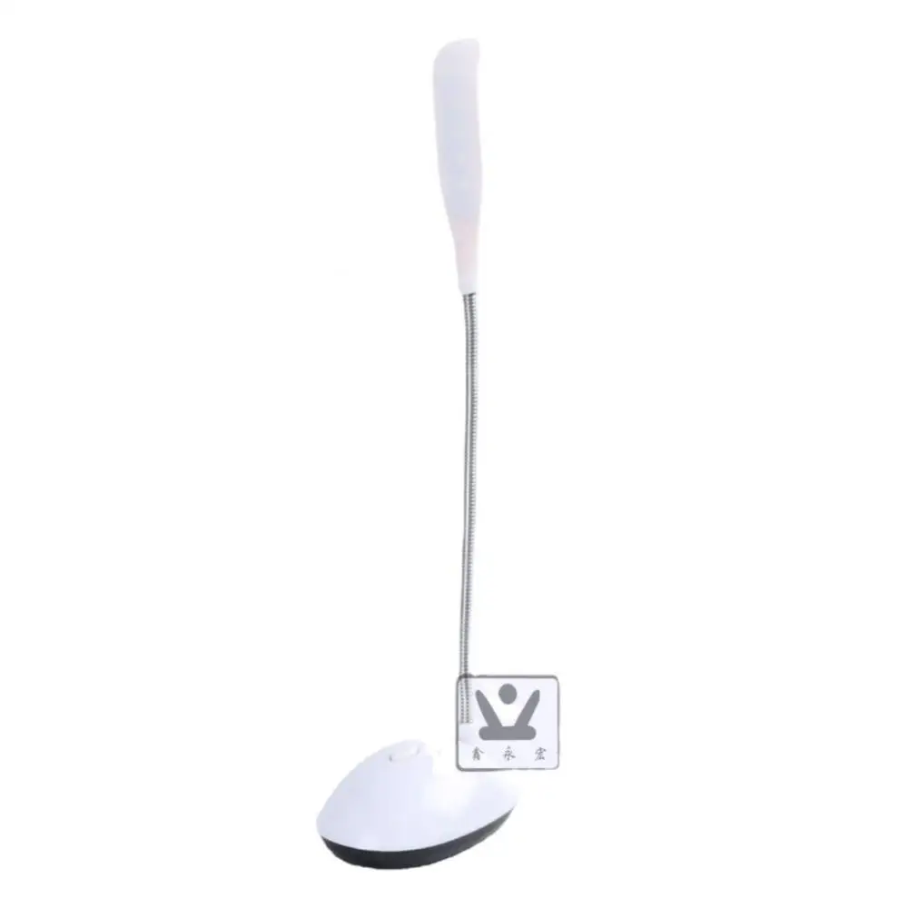 Lámpara de mesa LED para estudio, Mini linterna de mesa atenuable con 3 pilas AAA, bonita Luz de libro flexible inteligente para oficina