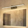 Lámpara LED de pared para cuarto de baño, luz moderna de aluminio en tres colores.