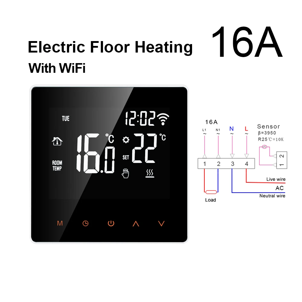 WiFi 16A Electric