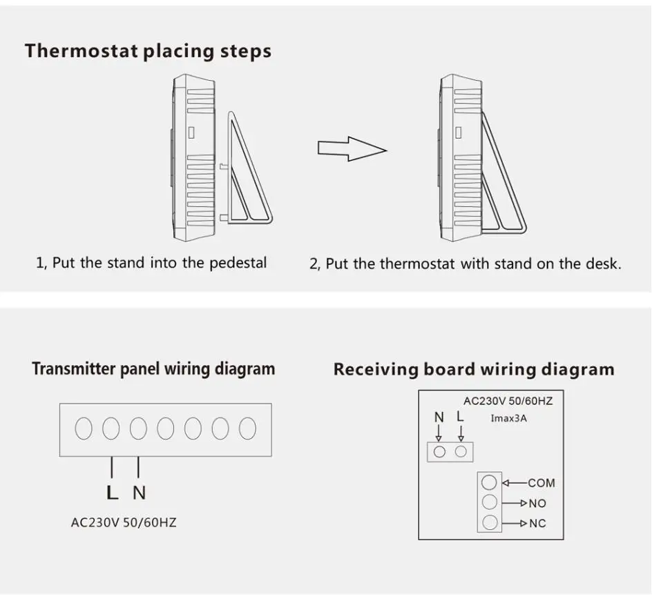 Controlador de temperatura inteligente Tuya RF, termostato inalámbrico WiFii para caldera de Gas, calefacción de agua, funciona con Alexa y Google Home, nuevo Controlador de temperatura inteligente Tuya RF, termostato inalámbrico WiFii para caldera de Gas, calefacción de agua, funciona con Alexa y Google Home, nuevo