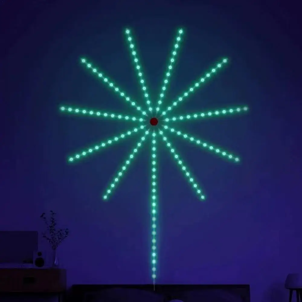 Tira de luces LED para exteriores, iluminación ambiental inteligente con Control por aplicación USB, cambio de Color, efecto de lanzamiento, sincronización de música remota, para dormitorio