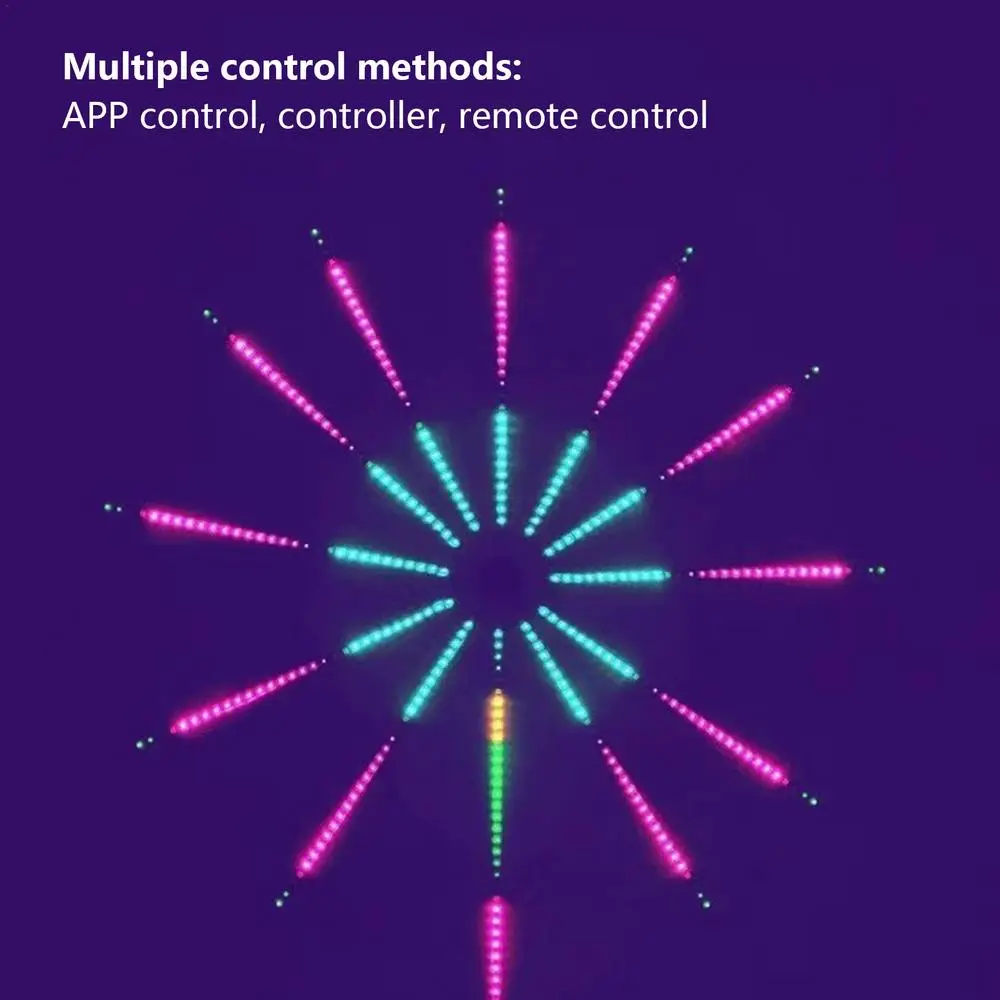 Tira de luces LED para exteriores, iluminación ambiental inteligente con Control por aplicación USB, cambio de Color, efecto de lanzamiento, sincronización de música remota, para dormitorio