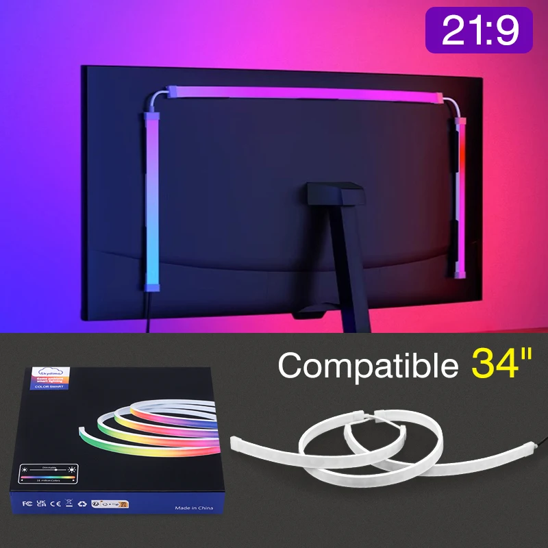 For 34 inch monitor